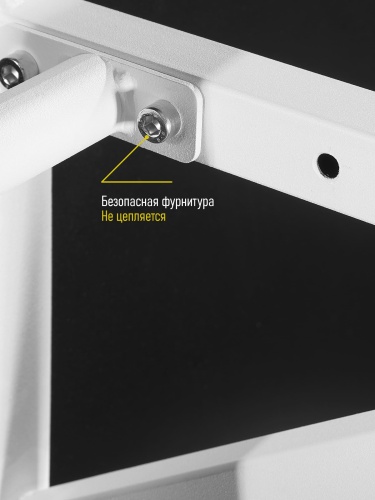 Навесные «Брусья-пресс» белые HOMEGYMS Домашние тренажеры