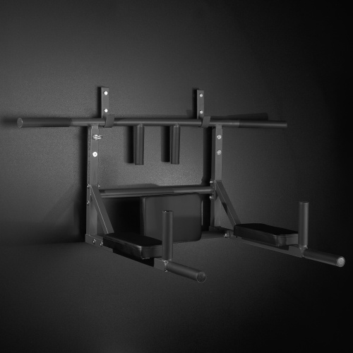 Турник-брусья-пресс (3в1) графит HOMEGYMS Домашние тренажеры