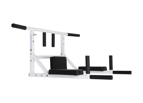 Турник-брусья-пресс (3в1) белый HOMEGYMS Домашние тренажеры