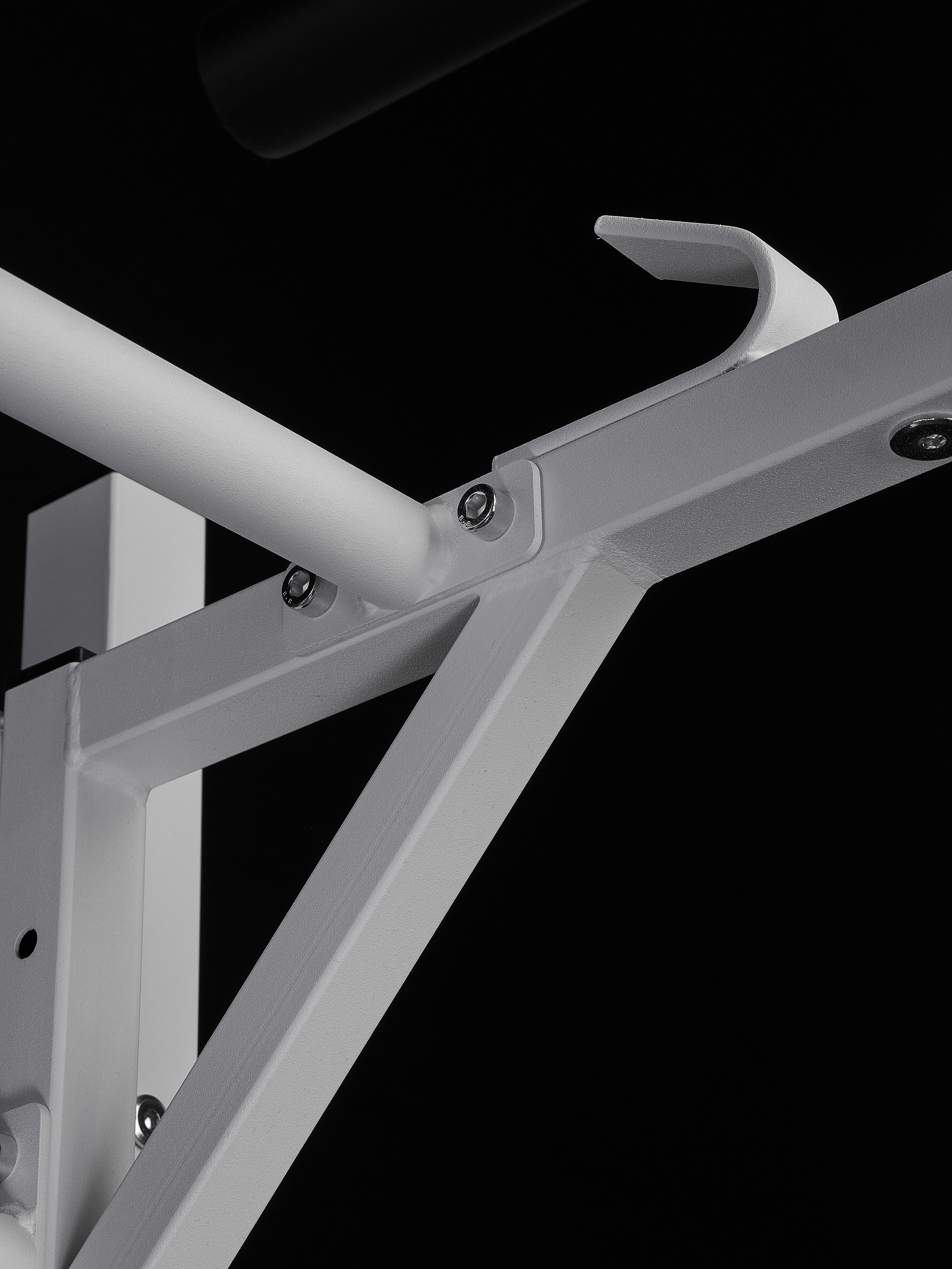 Навесной «Турник-брусья-пресс (3в1)» белый HOMEGYMS Домашние тренажеры