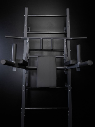 Шведская стенка с турником 3в1, арт.ШКг-14 графит HOMEGYMS Домашние тренажеры