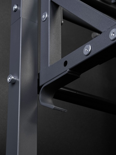 Шведская стенка с турником 3в1, арт.ШКг-14 графит HOMEGYMS Домашние тренажеры