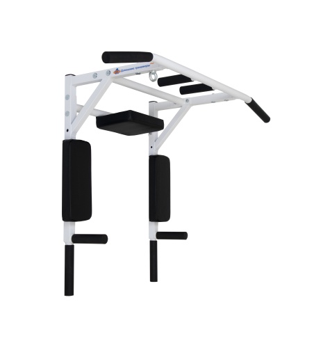 Турник-брусья-пресс (3в1) белый HOMEGYMS Домашние тренажеры
