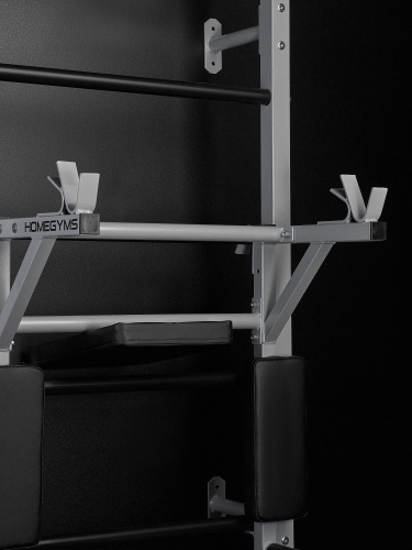 Навесные «Брусья-пресс со стойкой под штангу» HOMEGYMS Домашние тренажеры