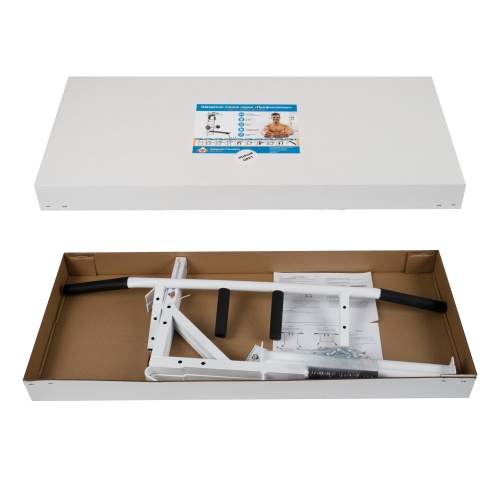 Навесной «Турник-брусья (2в1)» белый HOMEGYMS Домашние тренажеры