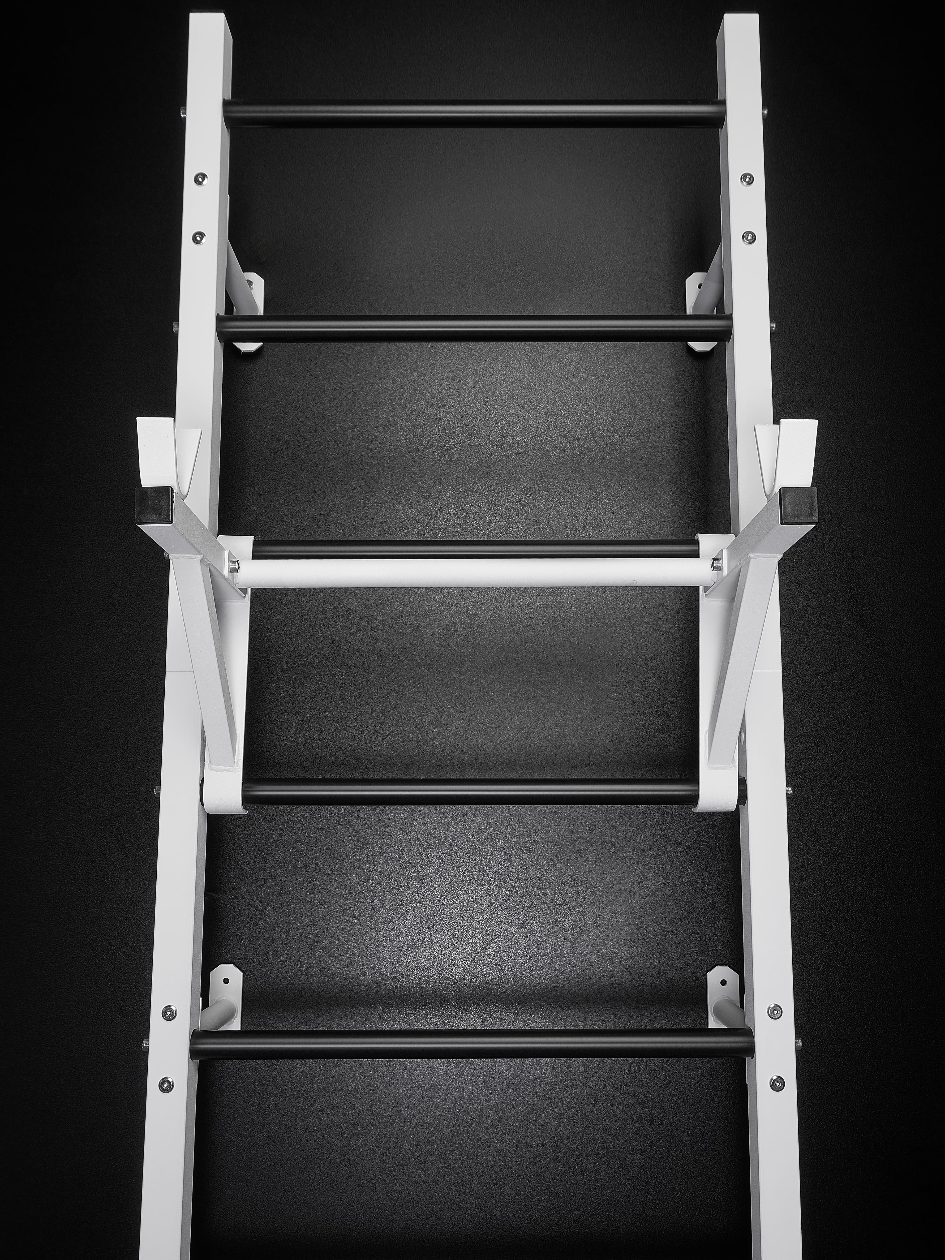 Навесная «Стойка под штангу» белая HOMEGYMS Домашние тренажеры