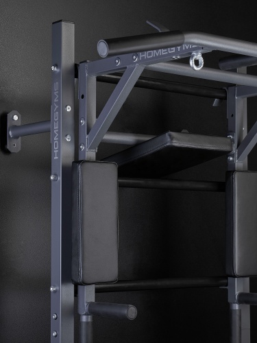 Шведская стенка с турником 3в1, арт.ШКг-14 графит HOMEGYMS Домашние тренажеры