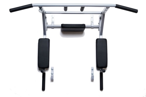 Турник-брусья-пресс (3в1) серый HOMEGYMS Домашние тренажеры