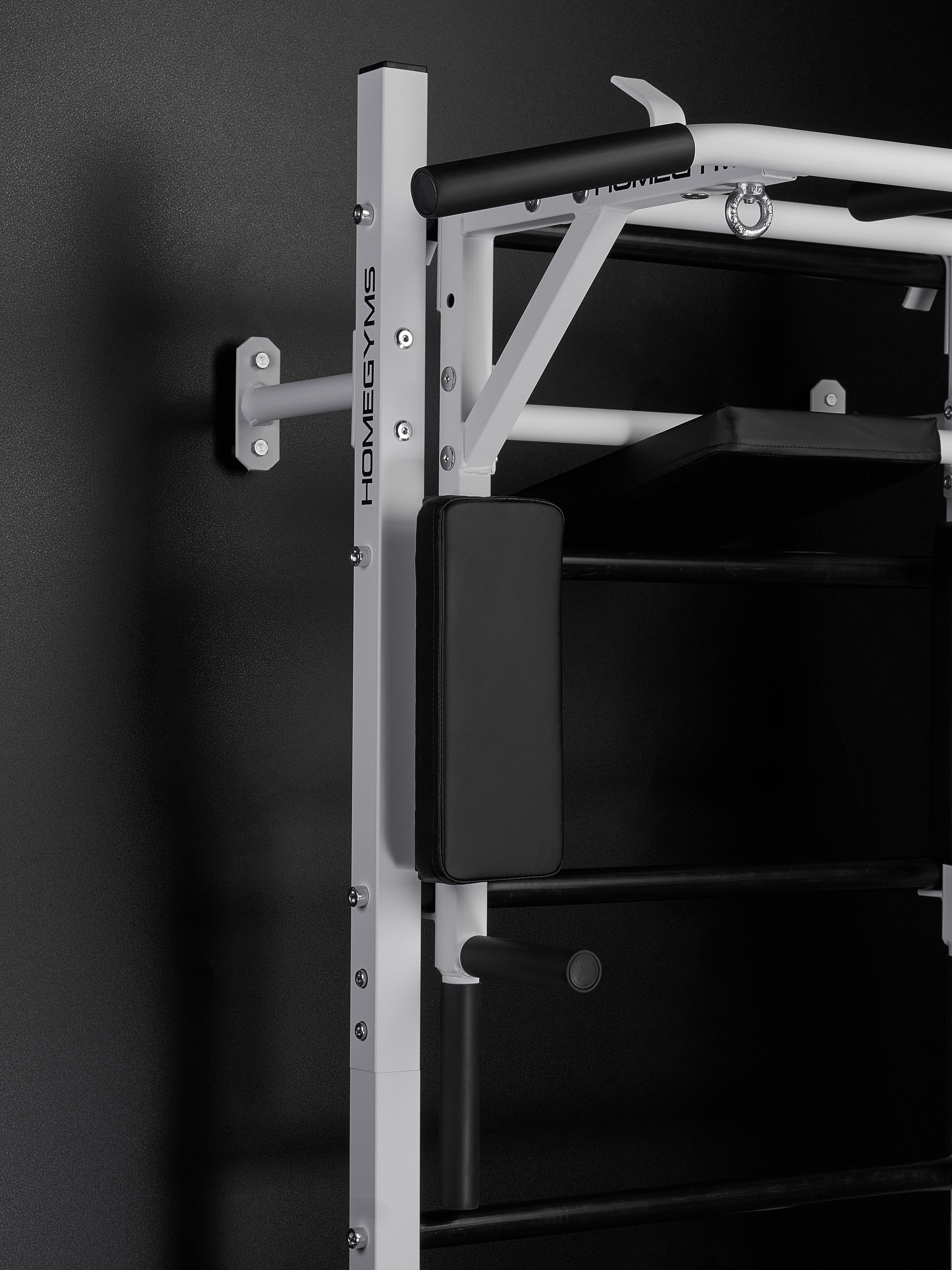 Навесной «Турник-брусья-пресс (3в1)» белый HOMEGYMS Домашние тренажеры