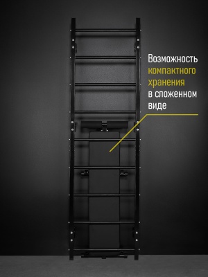 Навесная «Скамья для пресса и жима лежа» черная HOMEGYMS Домашние тренажеры