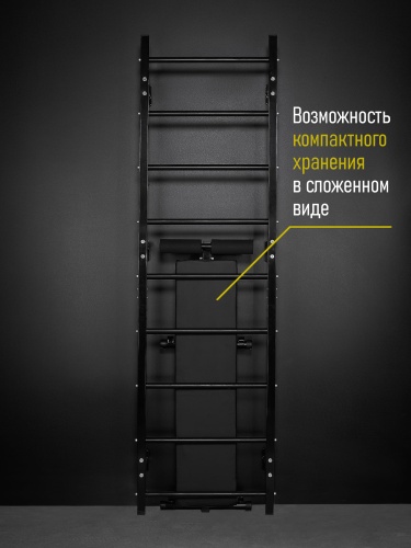 Навесная «Скамья для пресса и жима лежа» черная HOMEGYMS Домашние тренажеры