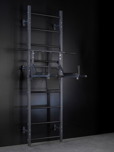 Навесной «Турник-брусья-пресс (3в1)» графит HOMEGYMS Домашние тренажеры